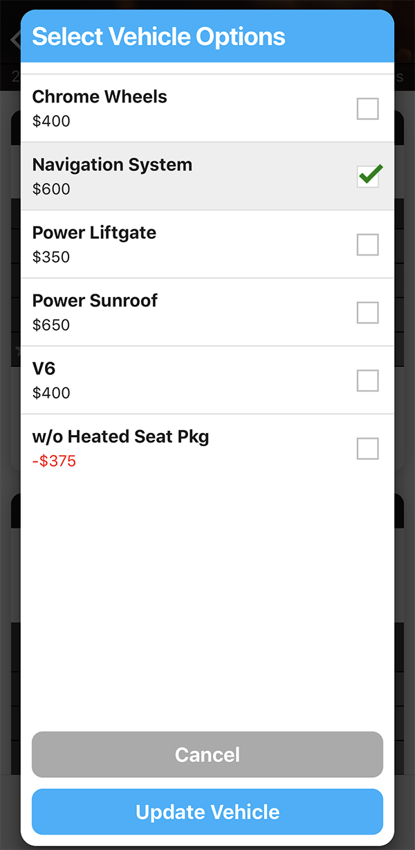 Black Book Card Add Deducts In Carbly